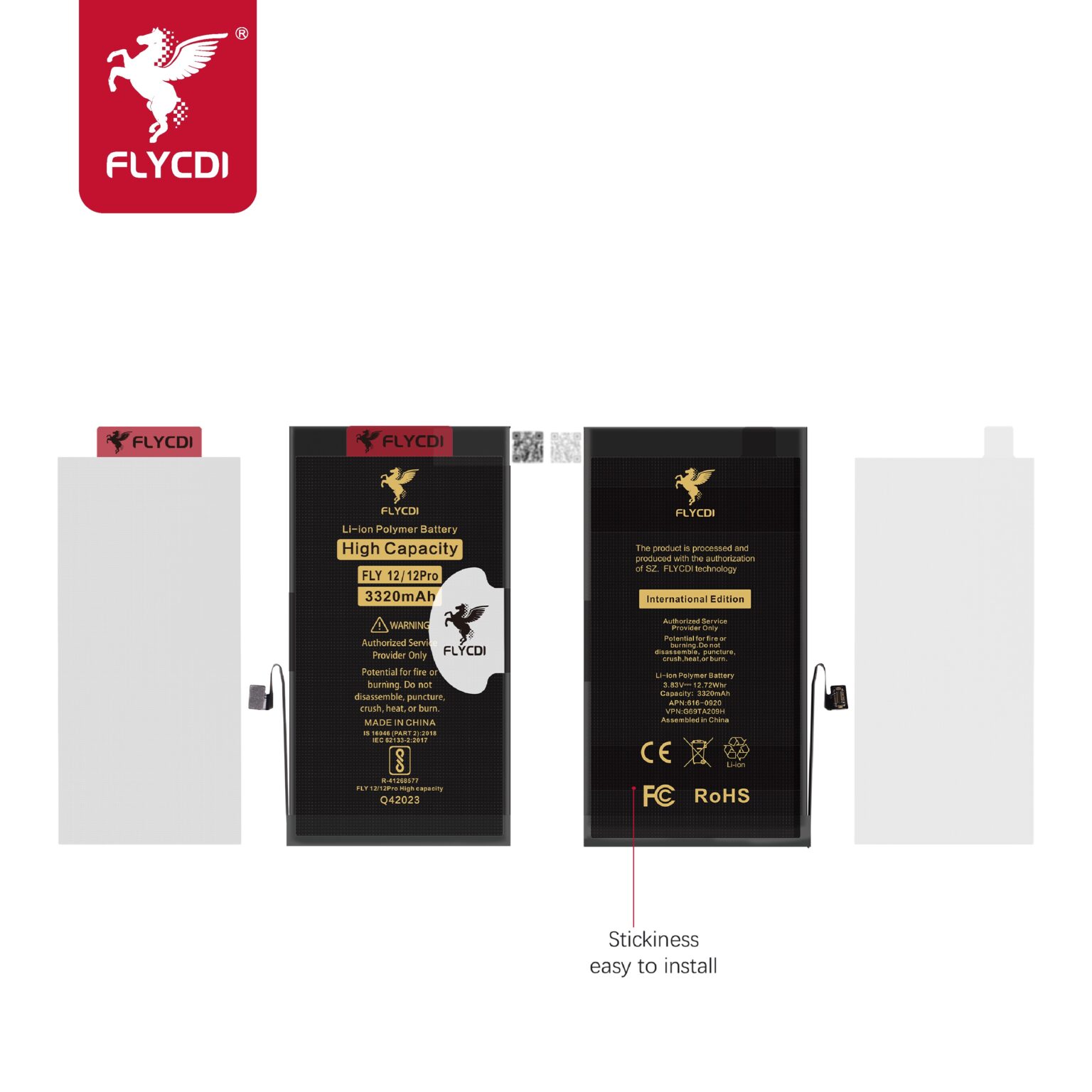 iPhone 12 / 12 Pro Battery – Replacement Part (3320mAh) - Image 2