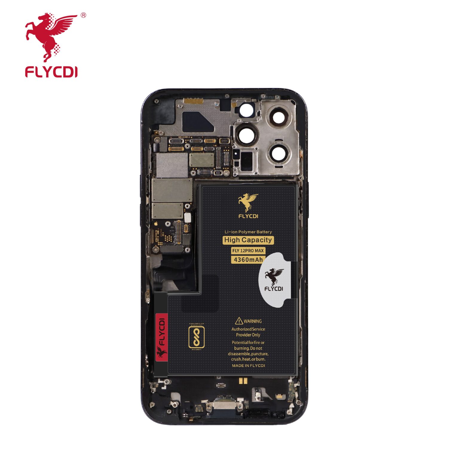 iPhone 12 Pro Max Battery – Replacement Part (4360mAh) - Image 3