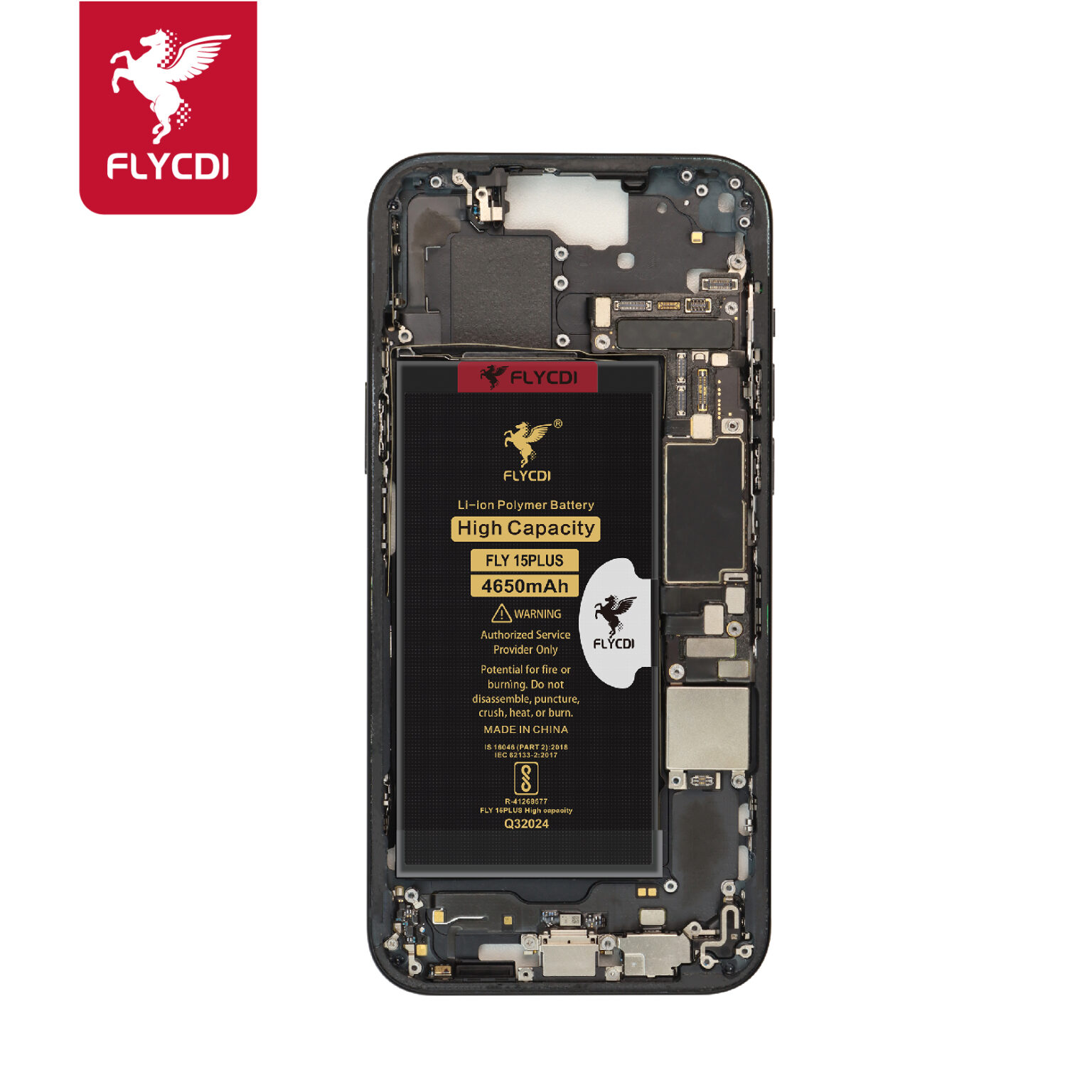 iPhone 15 Plus Battery – Replacement Part (4650mAh) - Image 3