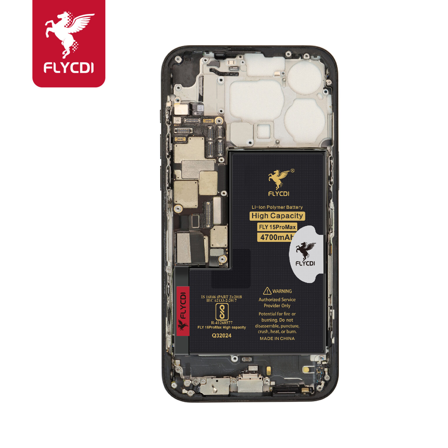 iPhone 15 Pro Max Battery – Replacement Part (4700mAh) - Image 3