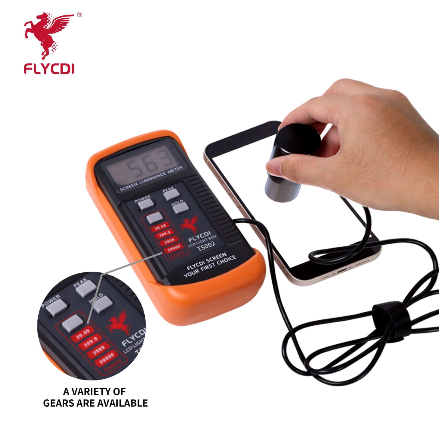 FLYCDI Professional Screen Luminance Meter TS002 - Image 5