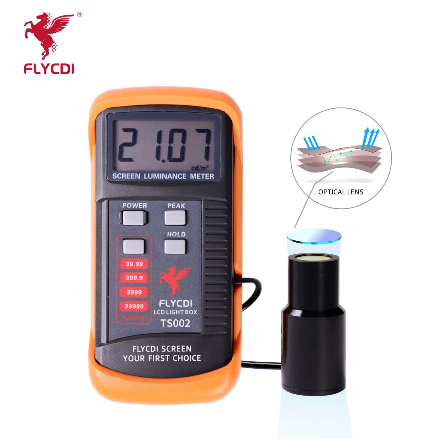 FLYCDI Professional Screen Luminance Meter TS002 - Image 6