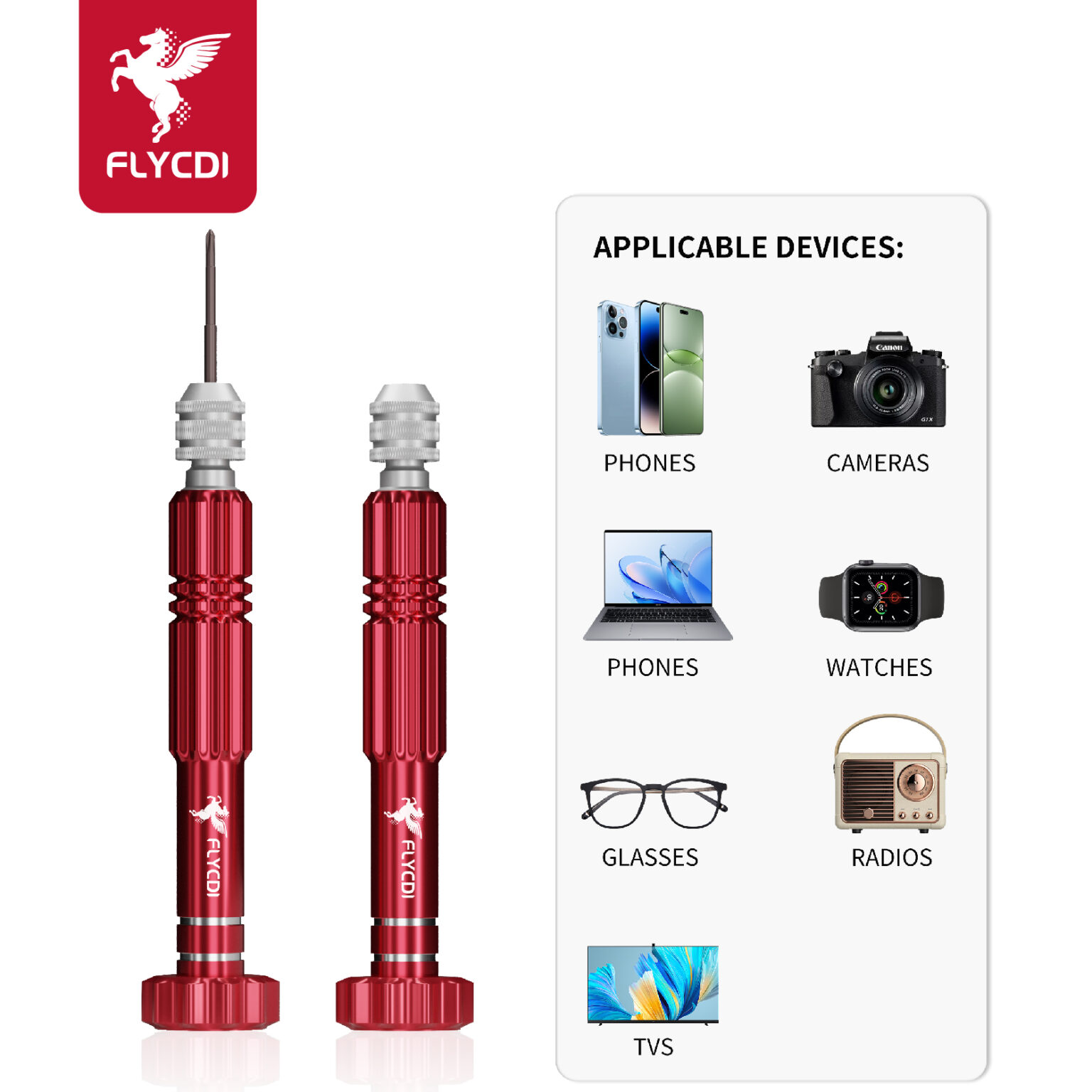 FLYCDI 5-in-1 Precision Screwdriver Set - Image 9