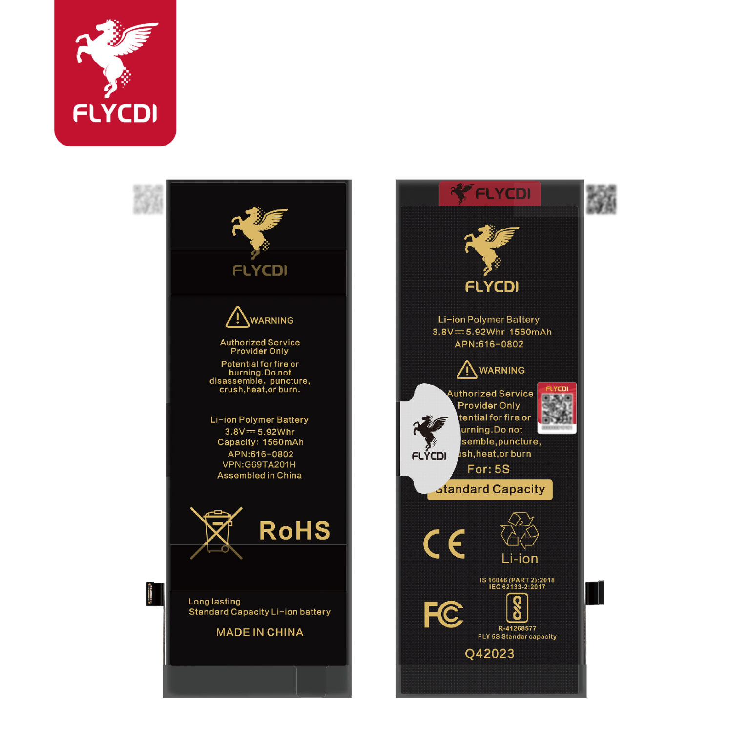 iPhone 5S Battery – Replacement Part (1560mAh) - Image 1