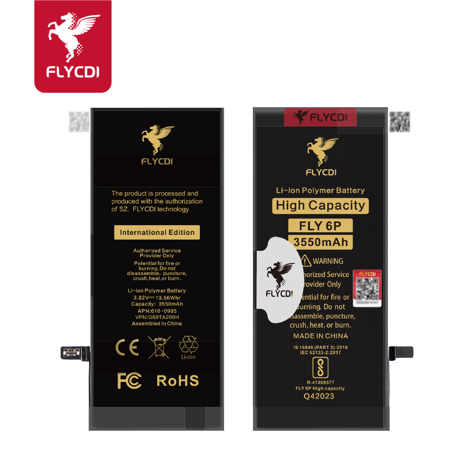 iPhone 6 Plus Battery – Replacement Part (3550mAh) - Image 1