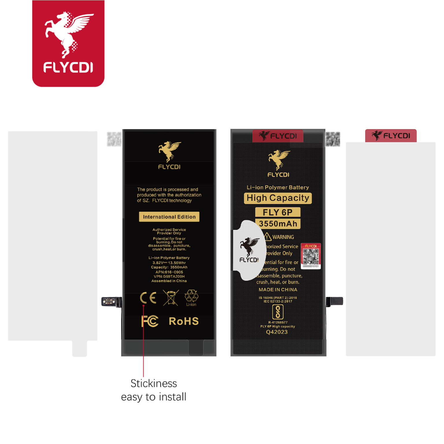 iPhone 6 Plus Battery – Replacement Part (3550mAh) - Image 2
