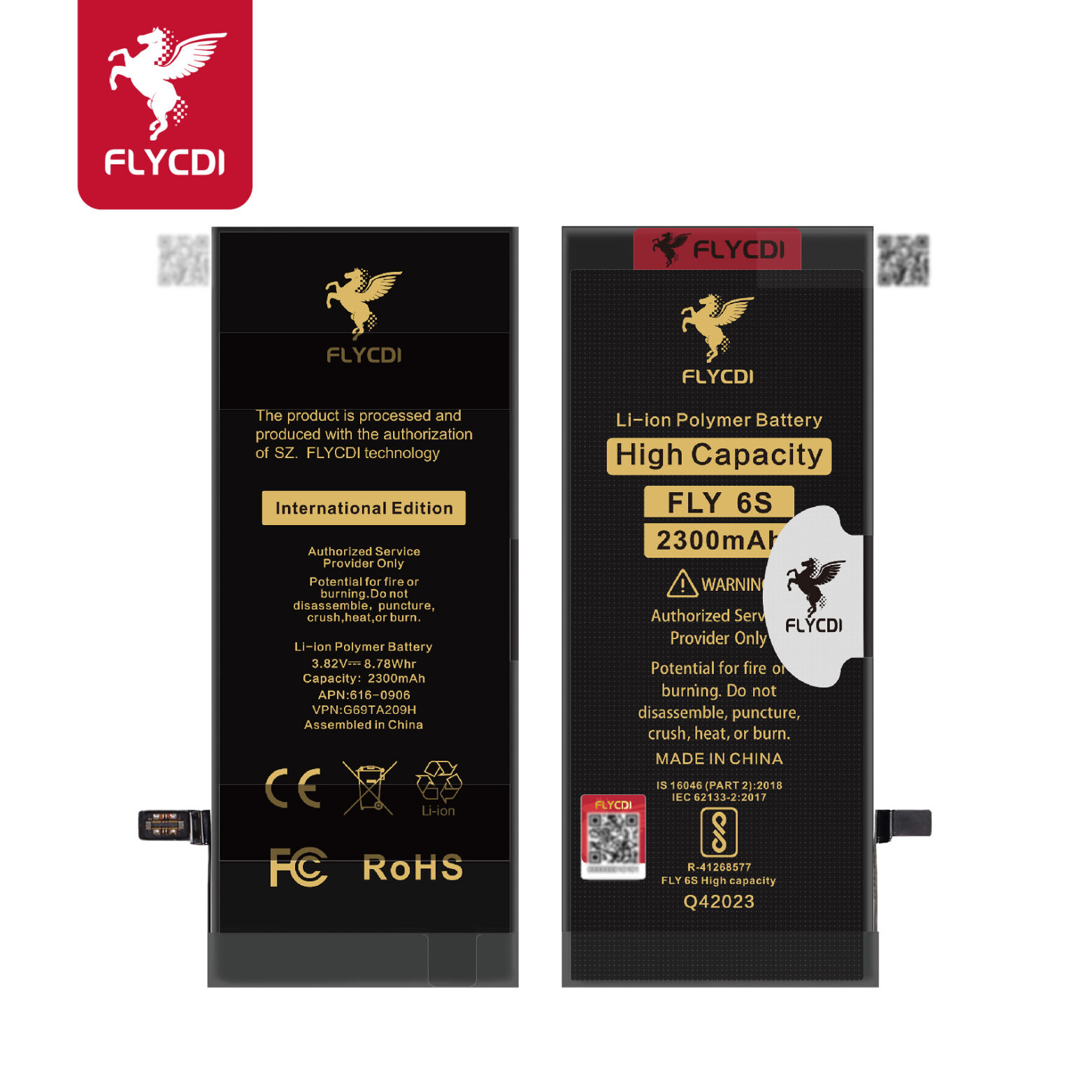 iPhone 6S Battery – Replacement Part (2300mAh) - Image 1
