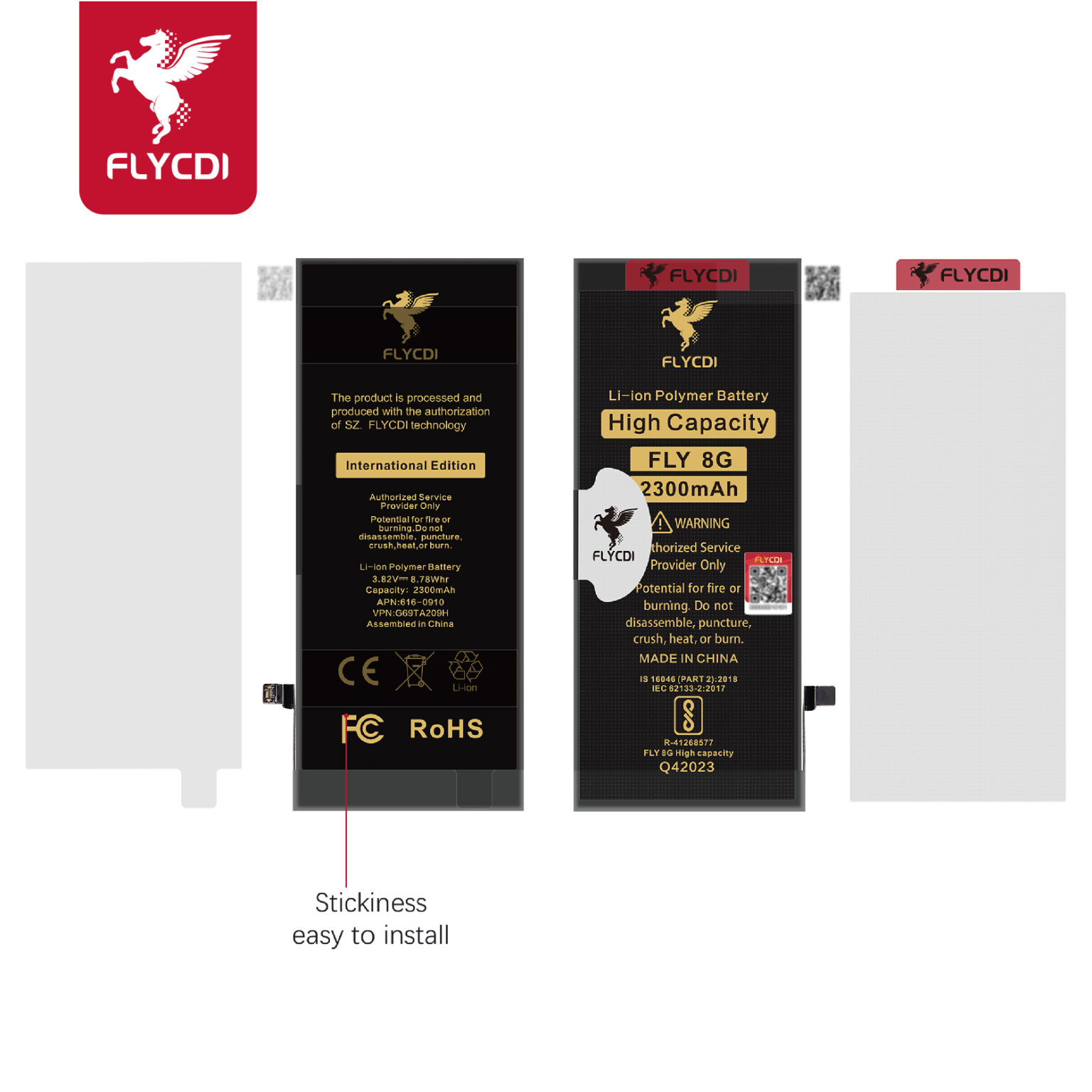 iPhone 8 Battery – Replacement Part (2300mAh) - Image 2