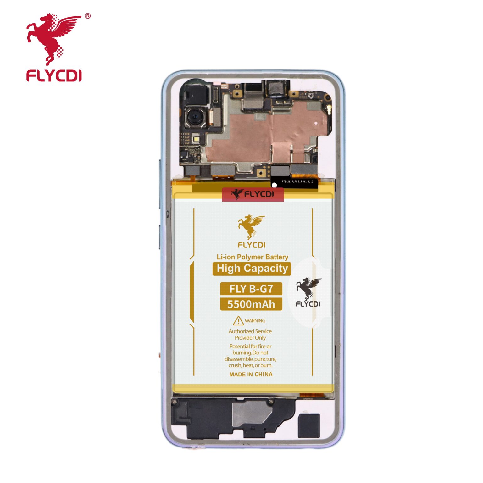 Vivo Y17 Battery (5500mAh) Replacement - Image 3