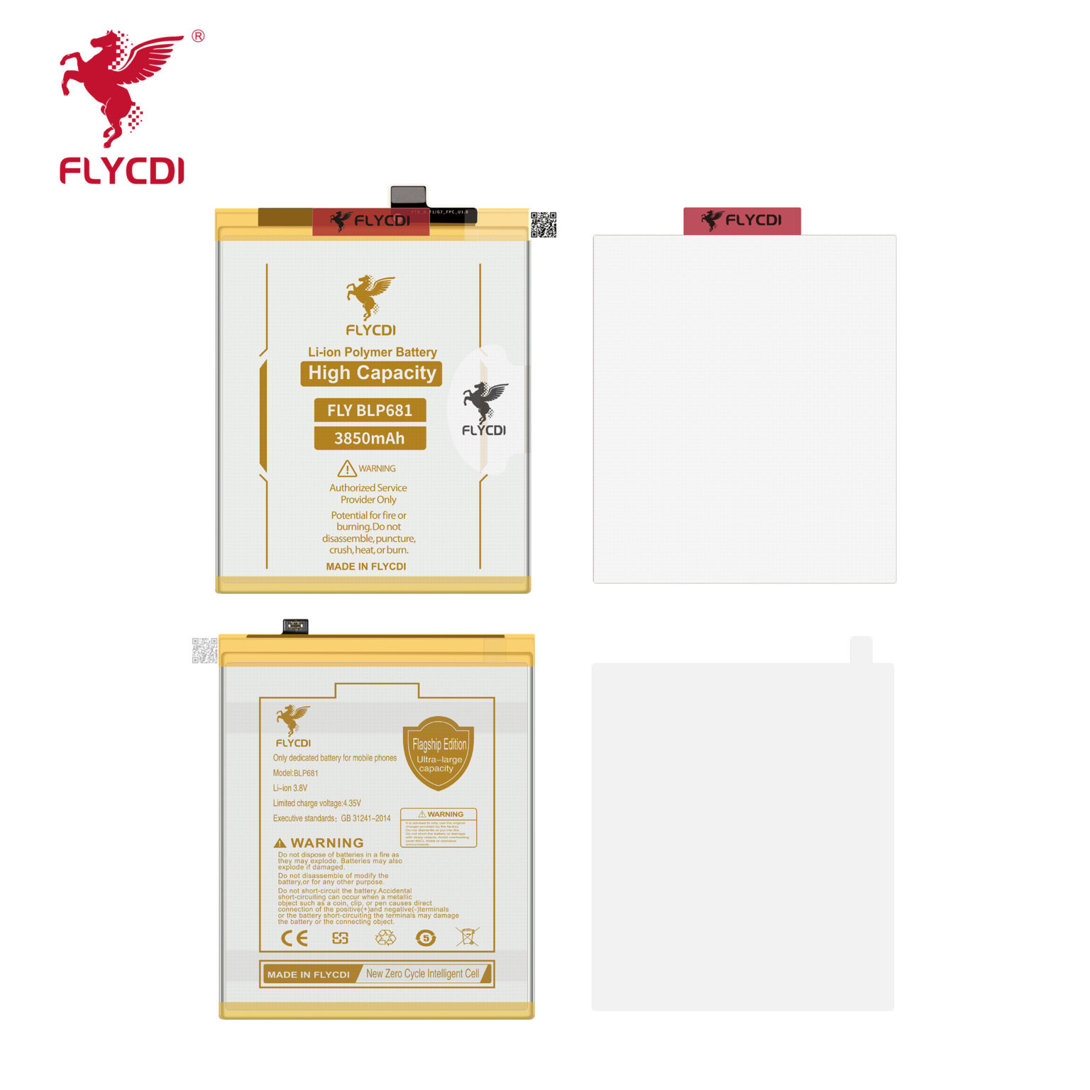 Oppo F9 Battery (3850mAh) Replacement Part BLP681 - Image 2