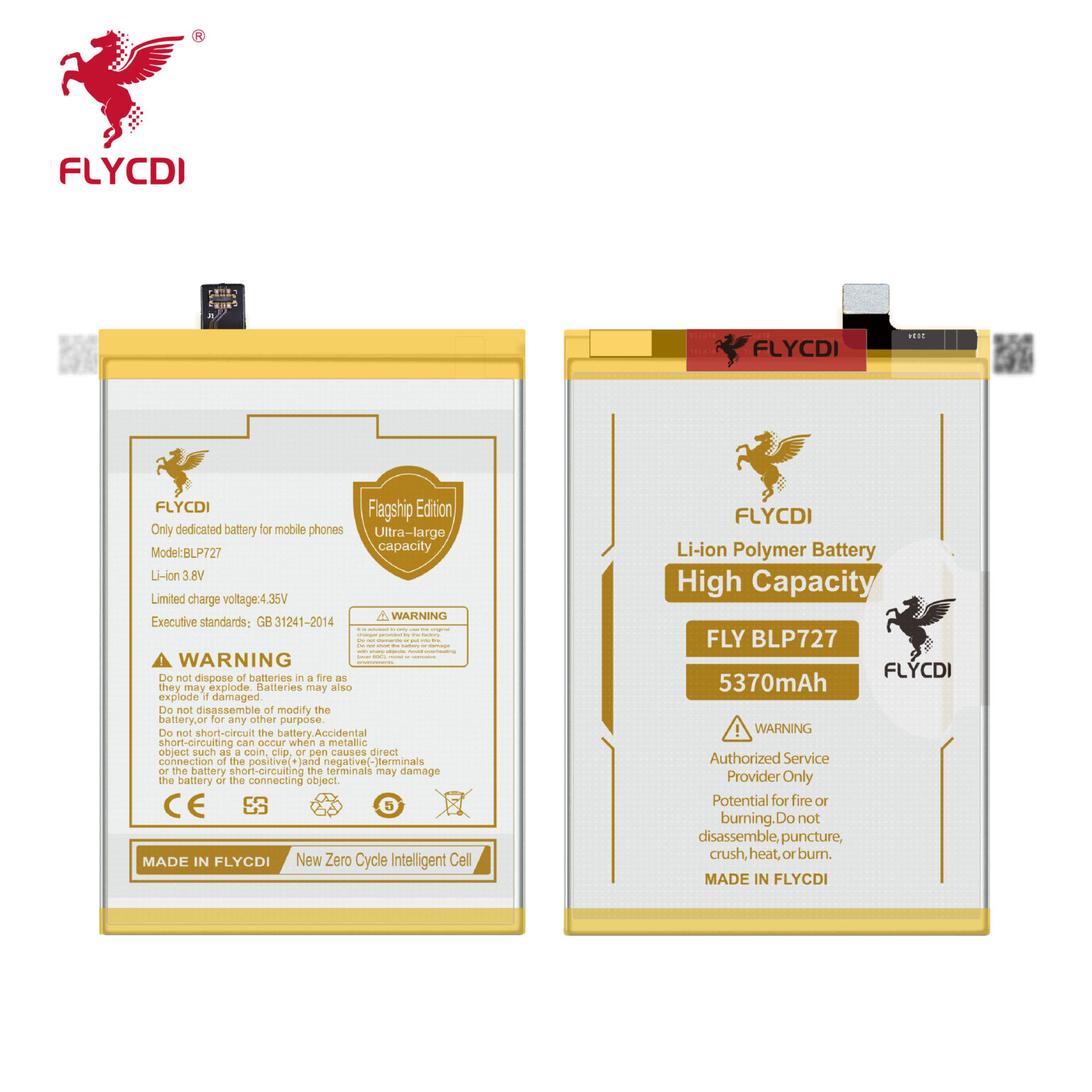 Oppo A9 Battery (5370mAh) Replacement Part BLP727 - Image 1
