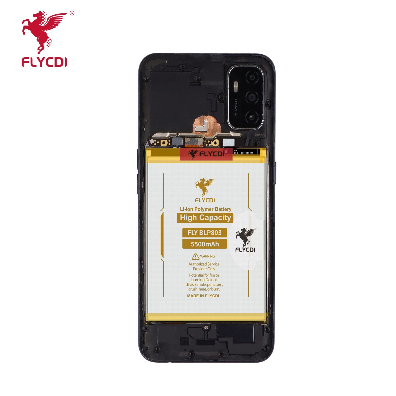 Realme C17 Battery (5500mAh) Replacement Part BLP803 - Image 3