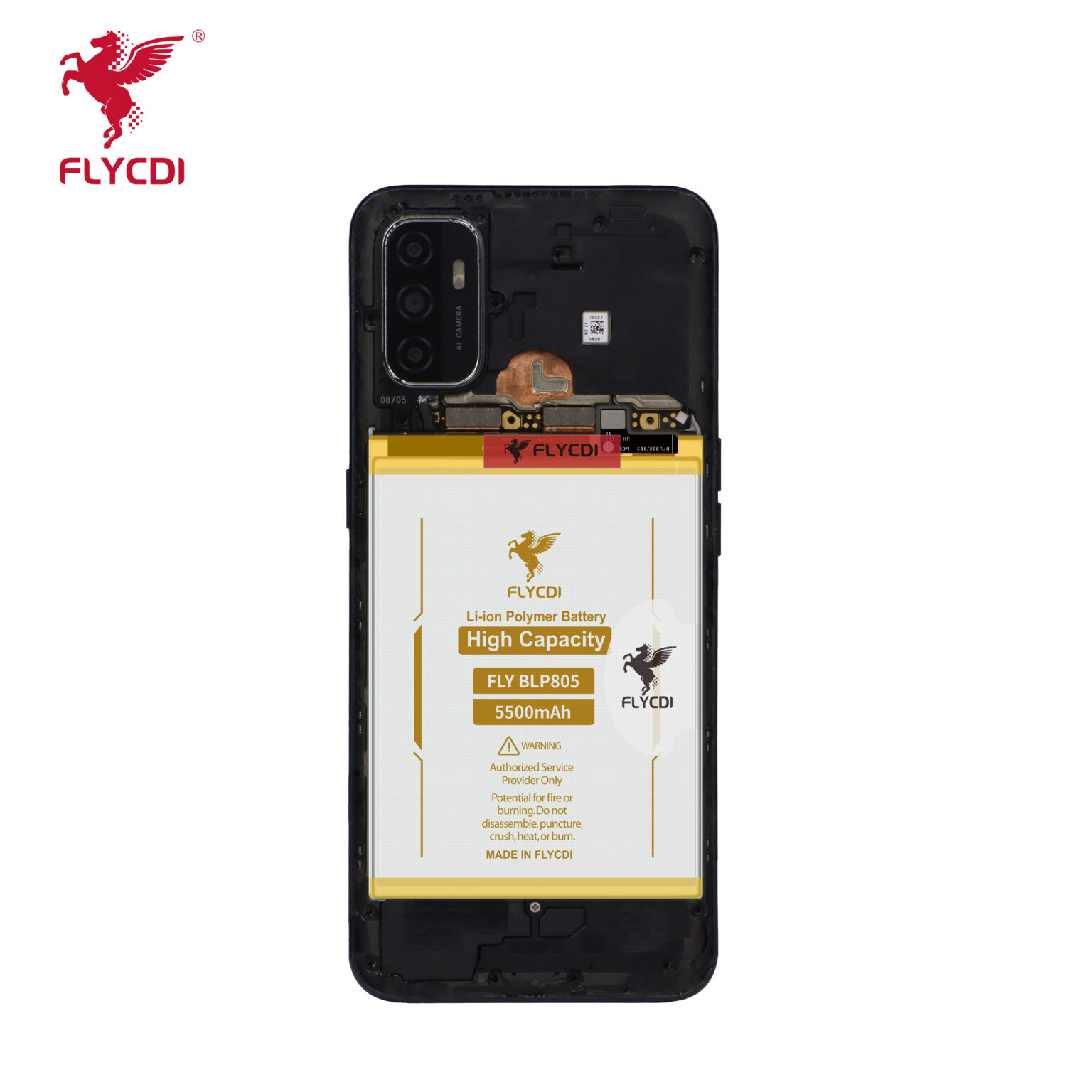 Oppo A53 Battery (5500mAh) Replacement Part BLP805 - Image 3
