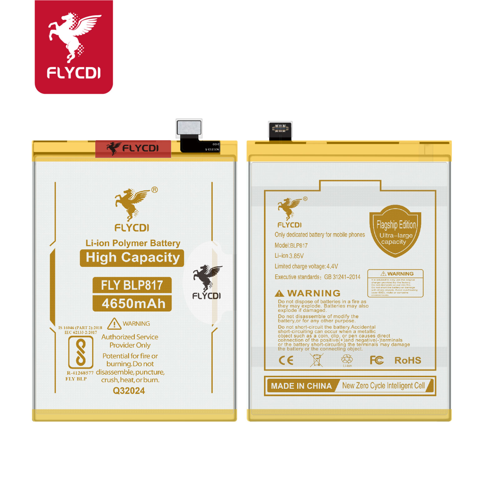Oppo A15s Battery (4650mAh) Replacement Part BLP817 - Image 1