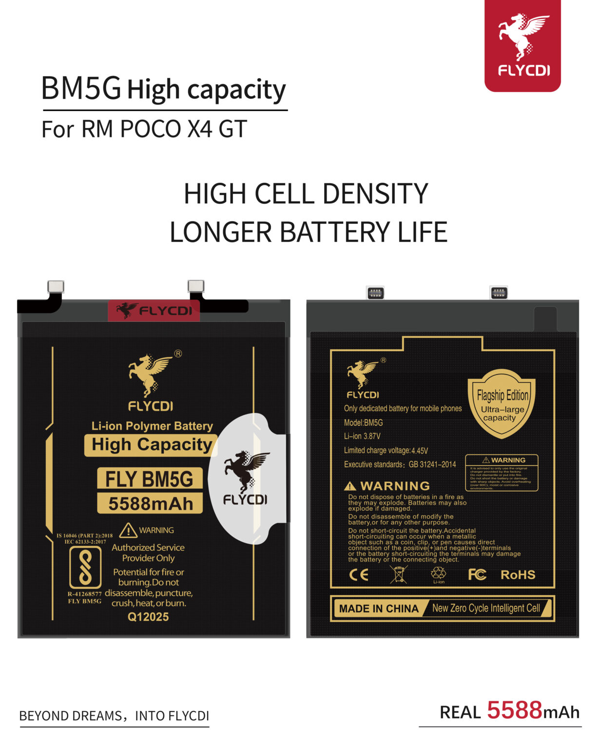 Xiaomi Redmi Note 11T Pro Battery (5588mAh) Replacement - Image 2