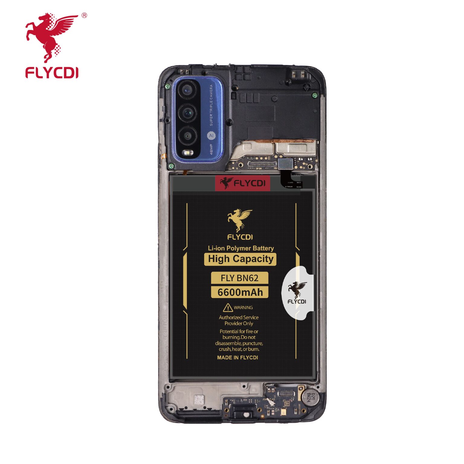 Xiaomi Redmi 9 Power Battery (6600mAh) Replacement - Image 3