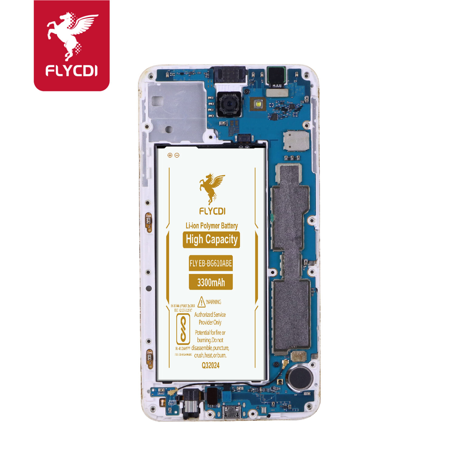 Samsung Galaxy J6 Plus Battery (3300mAh) Replacement Part EB-BG610ABE - Image 2