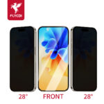 FLYCDI Privacy Tempered Glass Screen Protector