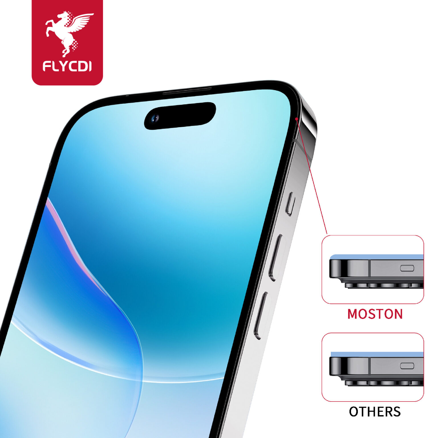 FLYCDI Tempered Glass Screen Protector - Image 4