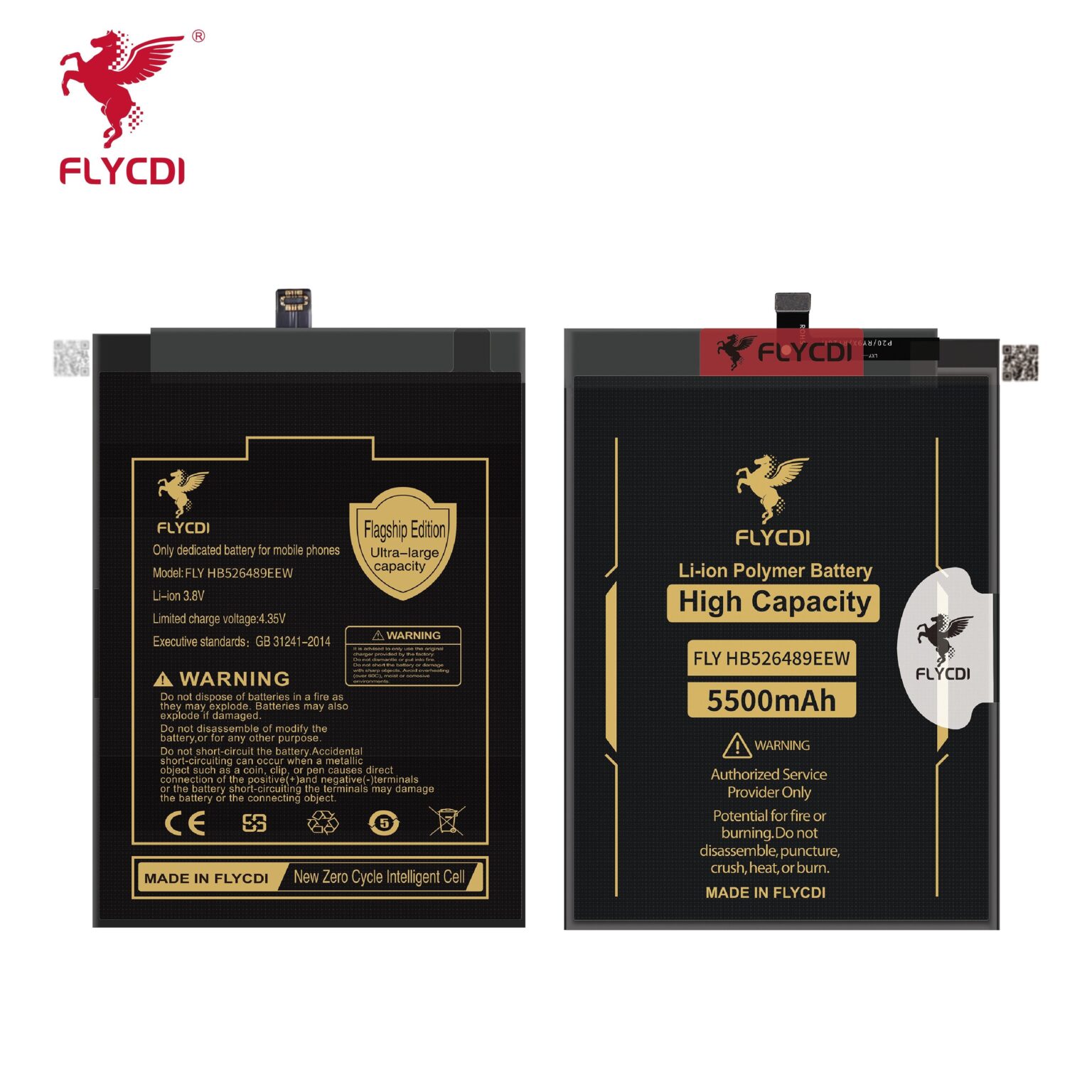 Y6P Battery – Replacement Part (HB526489EEW) - Image 2