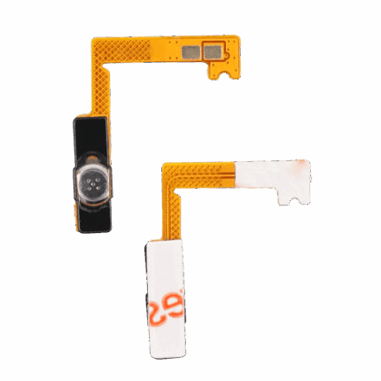Power Button Flex Cable – Universal Type (Microphone & Button Control Pad, L-Shaped Design)