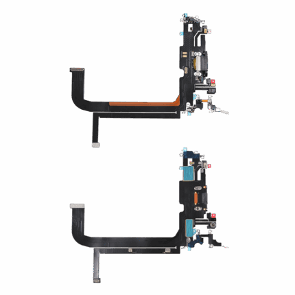 iPhone Charging Port Flex Cable – Tail Connector Dock Assembly (Lightning Port, Mic & Antenna)
