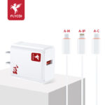 FLYCDI Single-Port Fast Charger – 18W & 20W USB-A/USB-C Power Adapter Series