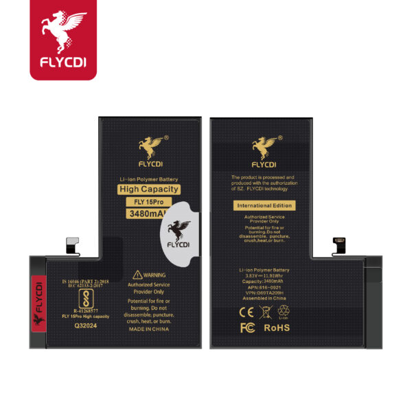 iPhone 15 Pro Battery – Replacement Part (3480mAh)