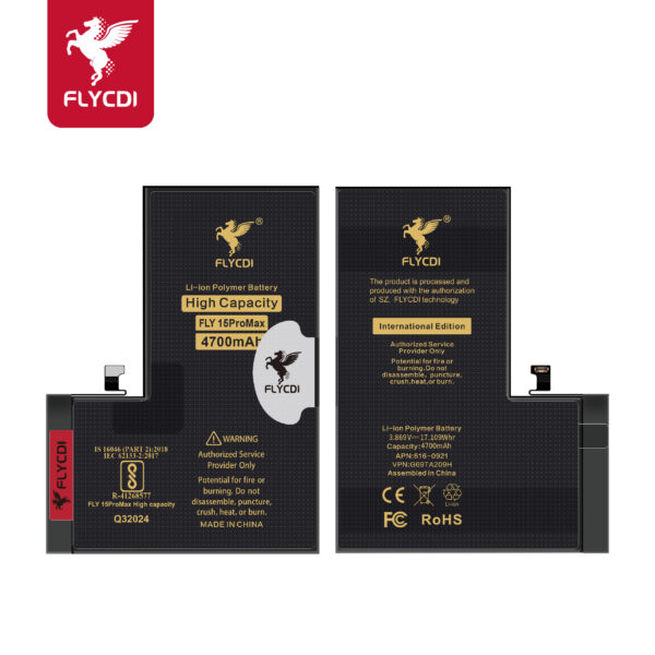 iPhone 15 Pro Max Battery – Replacement Part (4700mAh)