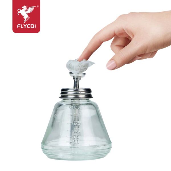 FLYCDI FTE-001 Glass Alcohol Dispenser Bottle – 180ml