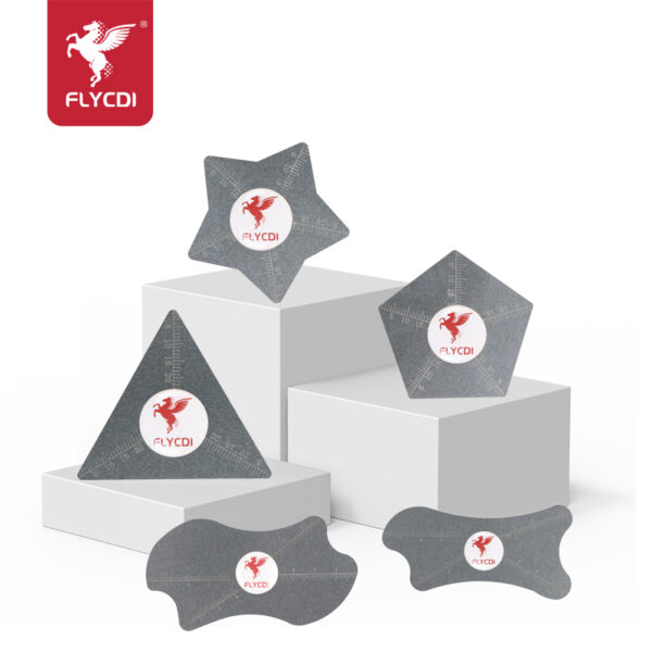 FLYCDI Stainless Steel Pry Blade Set – 6 Shapes