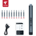 FLYCDI 10-in-1 Precision Electric Screwdriver Set (Magnetic, Rechargeable, USB-C) - Image 5