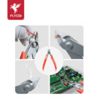 FLYCDI Precision Alloy Pliers – FLY-02 (Anti-Slip Handle, Sharp Steel Blades) - Image 6