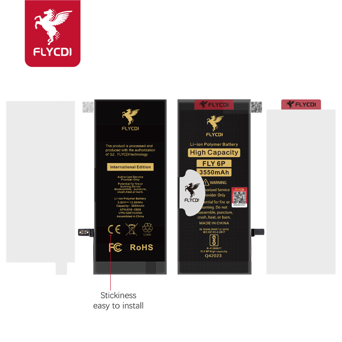 iPhone 6 Plus Battery – Replacement Part (3550mAh) - Image 2