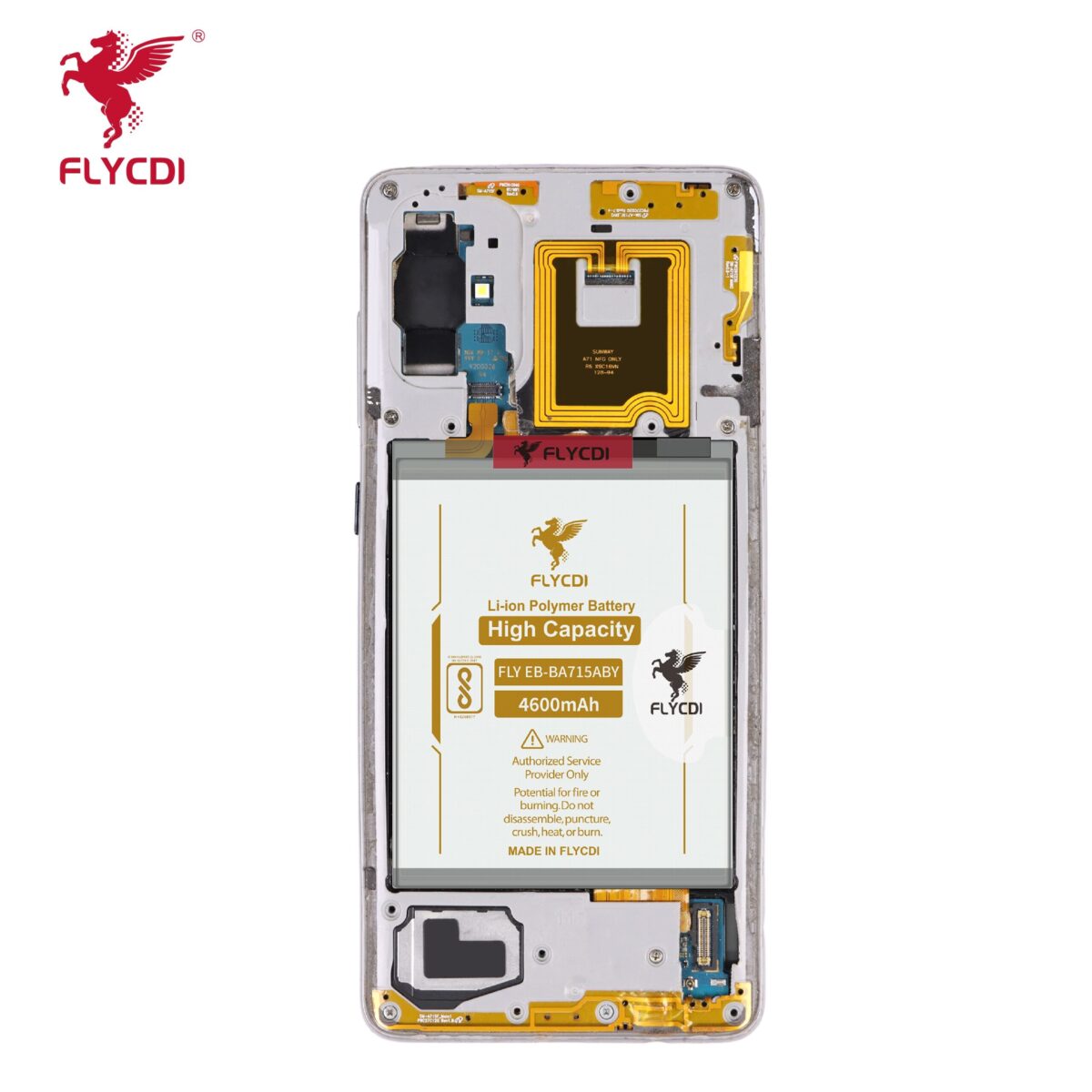 Samsung Galaxy A71 Battery (4600mAh) Replacement Part EB-BA715ABY - Image 3