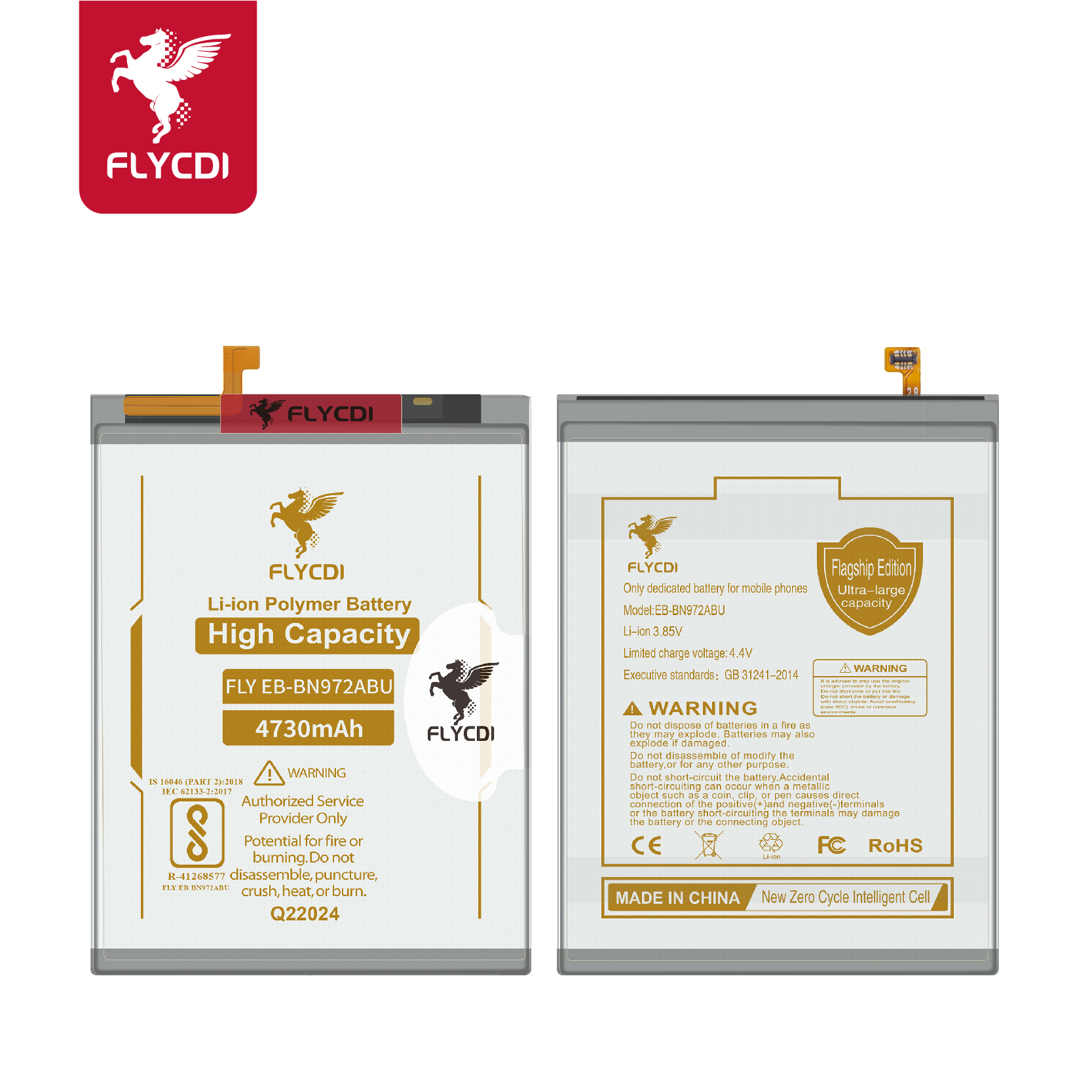 EB-BN972ABU-1-1.jpg Samsung Galaxy Note 10 Plus Battery (4730mAh) Replacement Part EB-BN972ABU - Image 1