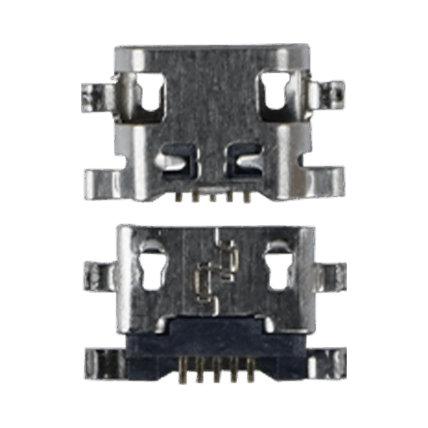 Micro USB Charging Port Socket – 5-Pin Tail Connector (SMD Mount, Universal Fit)