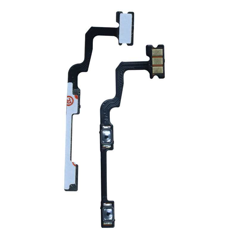 Volume-strip.png Volume Flex Cable – Side Button Strip (Dual Key Contacts, Adhesive Backing) - Image 1