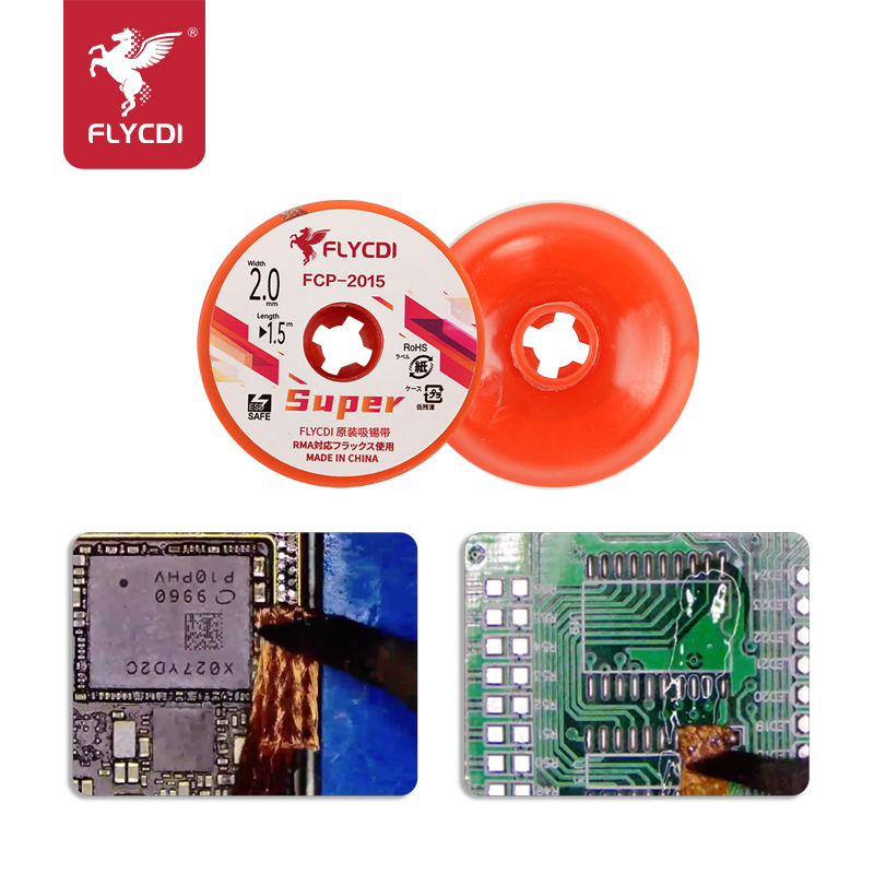 flycdi-desoldering-wire-fcp2015-2mm-15m-07.jpg FLYCDI Desoldering Wire – FCP-2015 (2.0mm Width, 1.5m Length) - Image 1