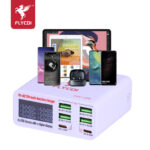 FLYCDI FDC-005 72W 6-Port Digital Display Fast Charger – PD & QC Multi-Function - Image 3