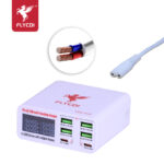FLYCDI FDC-005 72W 6-Port Digital Display Fast Charger – PD & QC Multi-Function - Image 8