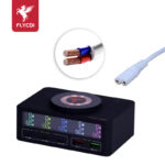 FLYCDI FDC-006 140W 5-Port Smart Desktop Charger with Wireless Charging - Image 8