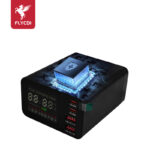 FLYCDI FDC-008 110W 4-Port Smart Charger with Wireless Charging & Digital Display - Image 4
