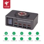FLYCDI FDC-010 Smart Desktop Charger with LCD & Wireless Charging – 140W Total Output - Image 2
