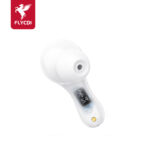 FLYCDI HiFi TWS Earbuds – Bluetooth 5.4, Smart LED Display, White - Image 3