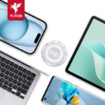 FLYCDI HiFi TWS Earbuds – Bluetooth 5.4, Smart LED Display, White - Image 6