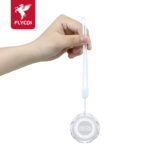 FLYCDI HiFi TWS Earbuds – Bluetooth 5.4, Smart LED Display, White - Image 4