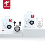 FLYCDI HiFi TWS Earbuds – Bluetooth 5.4, Smart LED Display, White - Image 9