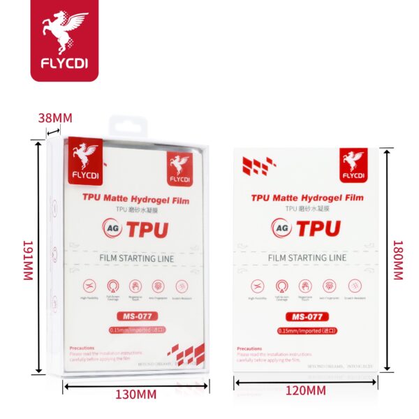 FLYCDI MS-077 TPU Matte Hydrogel Film (Anti-Glare)