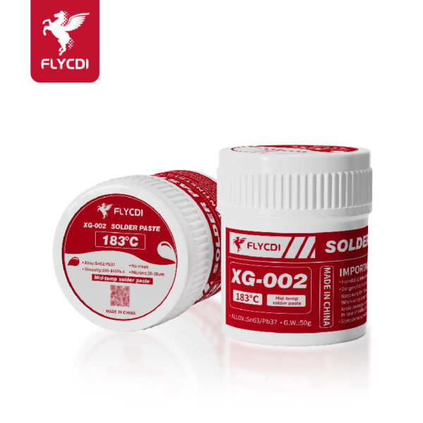 FLYCDI XG-002 Mid-Temp Solder Paste (183°C) XG002